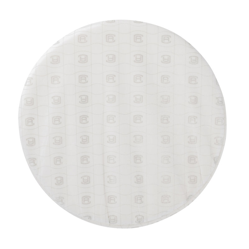 Coussin de coussin d'extérieur rond Pina, H 2 po x l 18 po x p 18 po