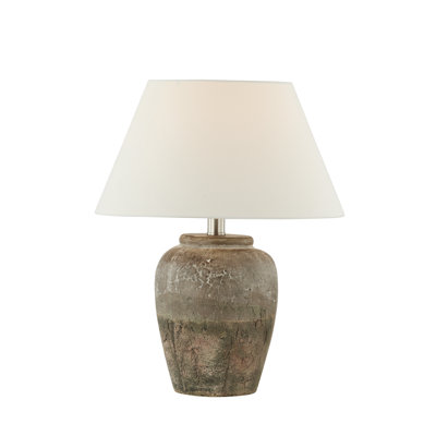 18" Anders Two-Toned Ceramic Lamp