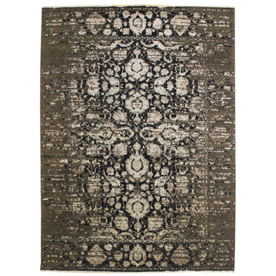Erased Look One-of-a-Kind 8'11" X 12'3" Area Rug