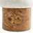 Modway Breeze Boucle Upholstered Ottoman In Ivory Burl