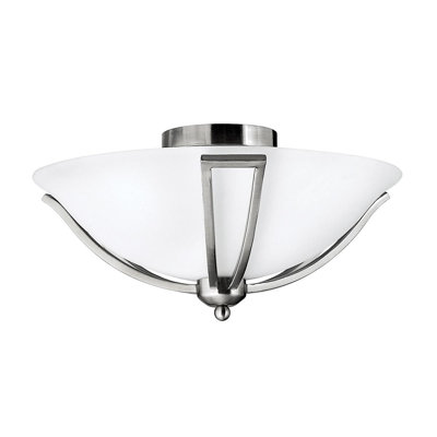 Fido Glass Semi Flush Mount
