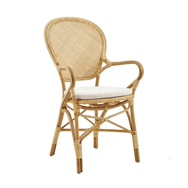 Fauteuil Rossini, Naturel / naturel, Beige