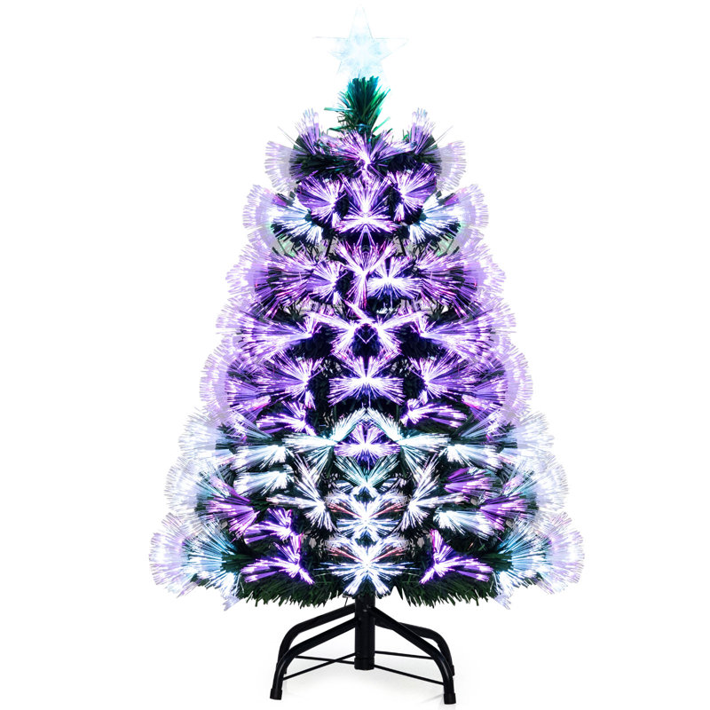 Lighted Artificial Christmas Tree