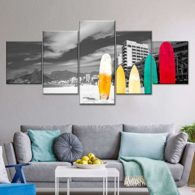 " Pop Surfboards " 5 - Pieces