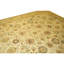 Tapis beige et doré de haute qualité noué à la main