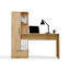 Todo Desk with Tall Bookcase