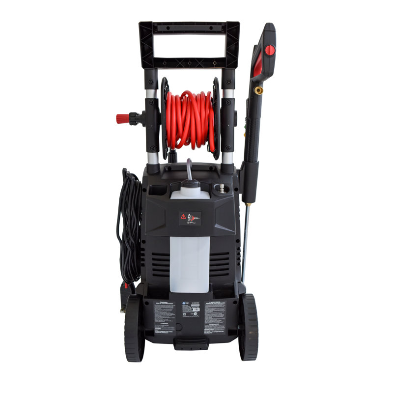 Blue and Black Electric Pressure Washer with Cart, 2300 PSI, 1.7 GPM