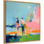 «Golf Joueurs I» par Irena Orlov, reproduction d'art sur toile encadrée-101125845
