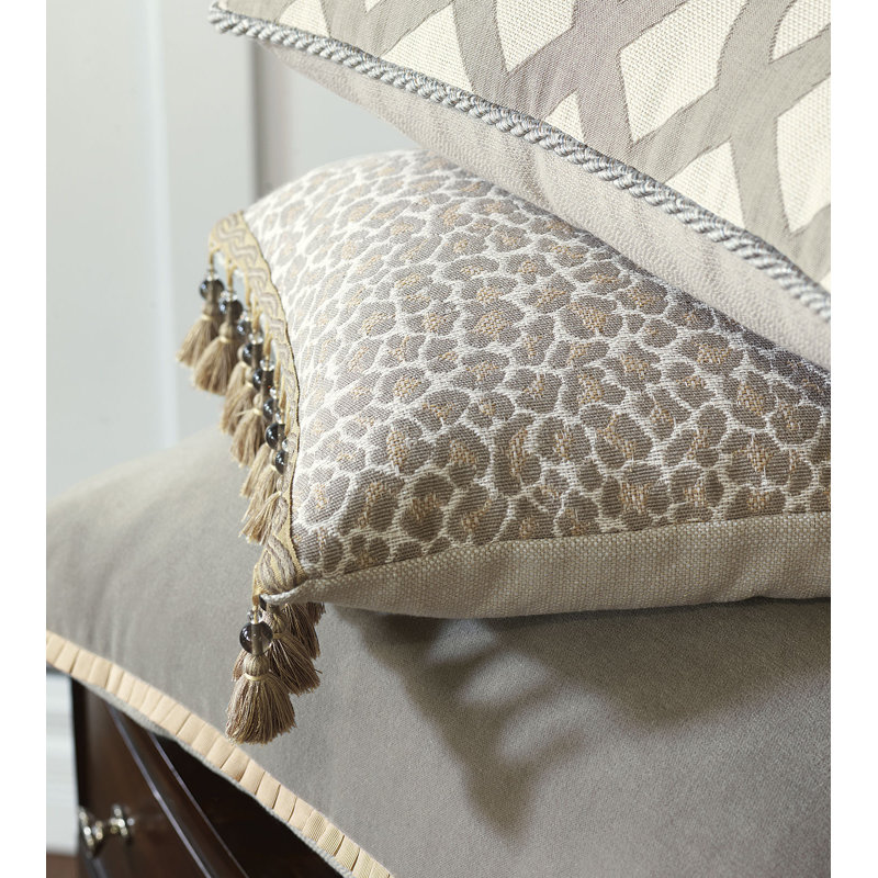 Rayland Queen Cotton Geometric Duvet Cover Set