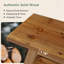 Solid Wood Storage Bench