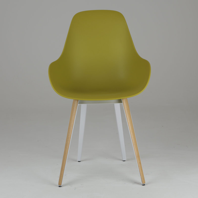 Fauteuil Kanisha, Moutarde, Noyer