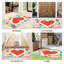  Paillasson antidérapant pour l'intérieur et l'extérieur, 24 po x 36 po, arc-en-ciel devant-398425906-398425910