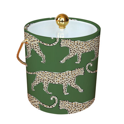 GODET LEOPARD GREEN ICE