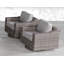 Chaise de patio pivotante avec coussins Shelton-1931282027