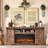 Marckson 70'' Barn Door TV Stand with 36" Electric Fireplace,  Fireplace TV Stand For TVs Up To 80" with Storage Drawers-39067882