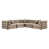 Velours taupe