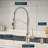 Pull Down Single Handle Kitchen Faucet-121504530