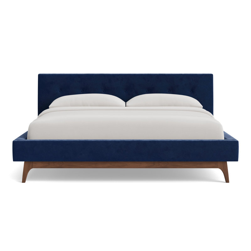 Tyler Bed, King, Performance Velvet - Uniform