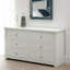 Payeur Solid Wood 140cm W 6 - Drawer Chest of Drawers-1106192292