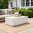 Rectangular Outdoor Coffee Table , 50'' in. W 26'' in. D