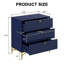 Commode en bois 3 tiroirs Sturbridge-39684983