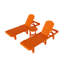 Chaise longue inclinable simple avec table 77,6 po Altura-88382515