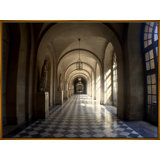 Corridor Framed Photographic Print Canvas