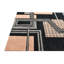 Tapis noir Otto