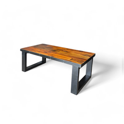 Table basse The Industrial Timber Revival