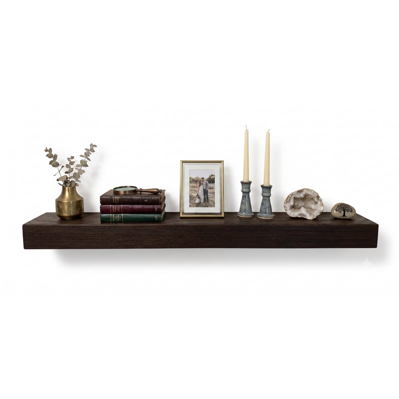 Anniek Fireplace Shelf Mantel, 84", Natural
