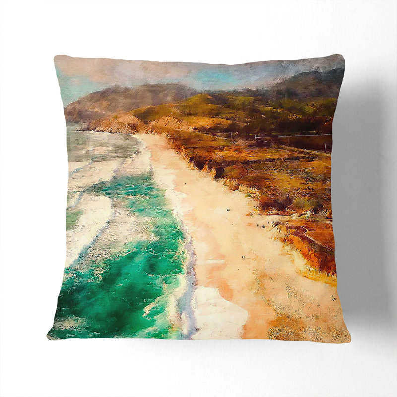 Square Cushion, White, 55cm H x 55cm W x 20cm D