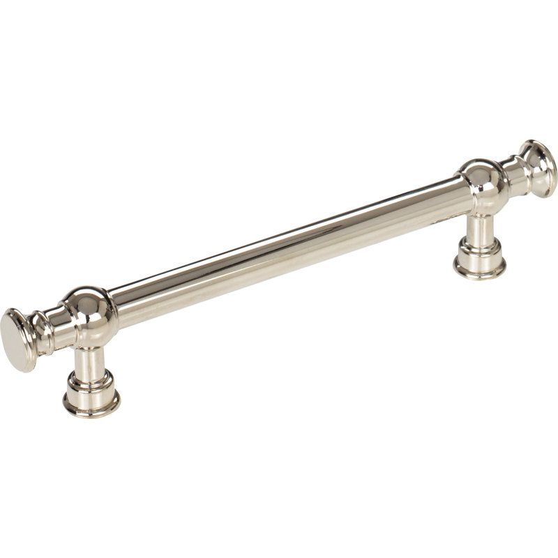 Ormonde Bar Pull, Polished Nickel, 5 1/16" Center to Center