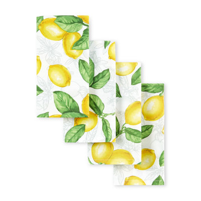Serviette Martha Stewart Lots of Lemons