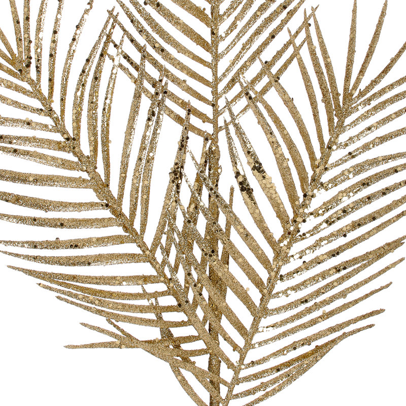 Trois feuilles de palmier mica 34 po