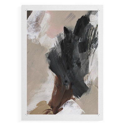 Unbleached Neutrals IV -Canvas Print Only - NOT FRAMED