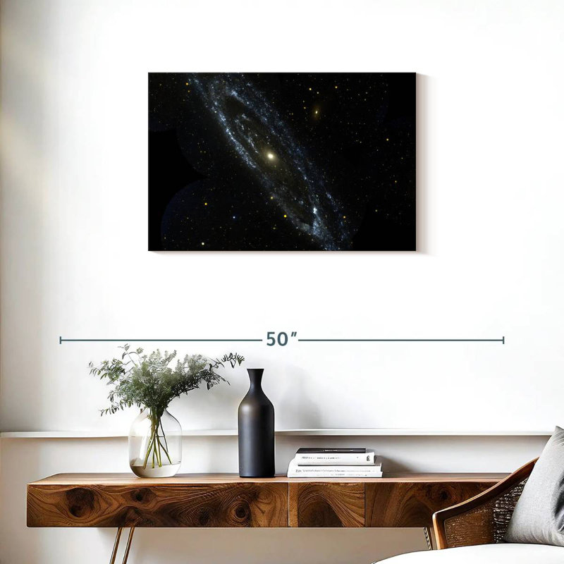 Oberle galaxie d'Andromède, H 20 po x l 30 po