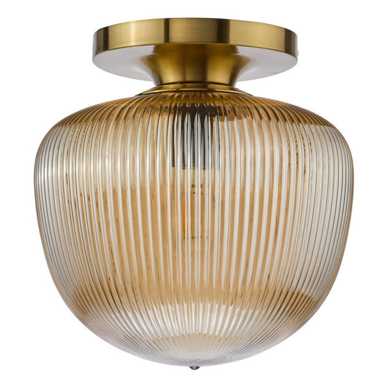Flush Mount, Brushed Bronze
