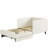 Twin Daybed With Headboard, Cream-1034842902