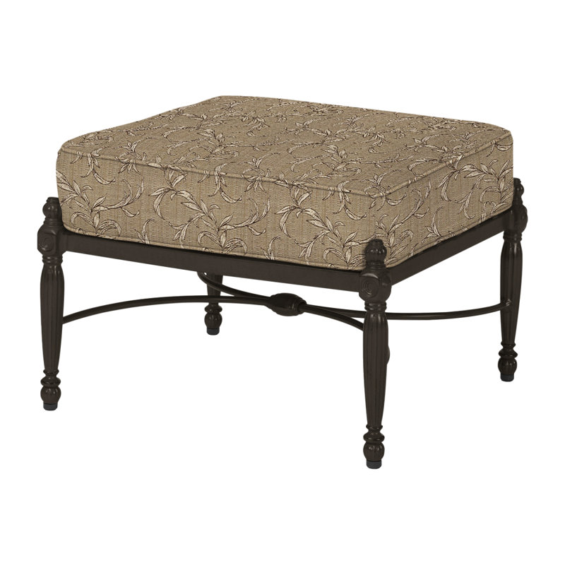 Bel Air Outdoor Ottoman, Shade, Bessemer