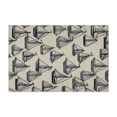 Tapis intérieur et extérieur beige Transport