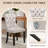 Modern Velvet  Wingback Tufted Solid Wood Upholstered Dining Chairs (Set of 6)-494677505