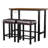 Kilmersdon 2 - Person Four Leg Dining Set