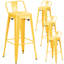 Tabouret de bar et de comptoir 30 po (ensemble de 4)-1025816067