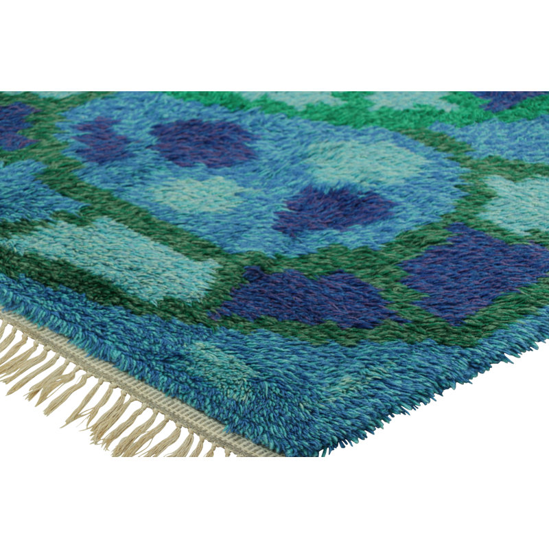 One-of-a-Kind 4’7x6’9 Hand Knotted Area Rug