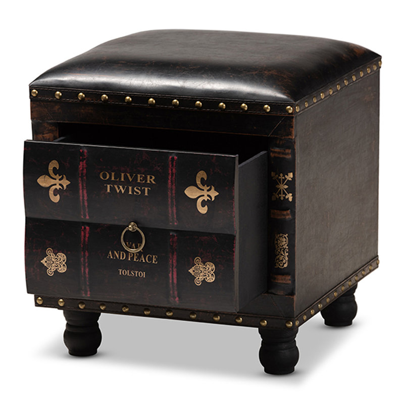 Repose-pieds rangement Edwyn