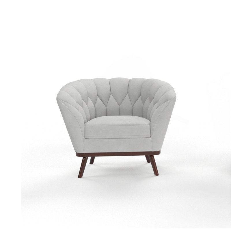 Chaise d'appoint rembourrée 1pc Modern Elegance