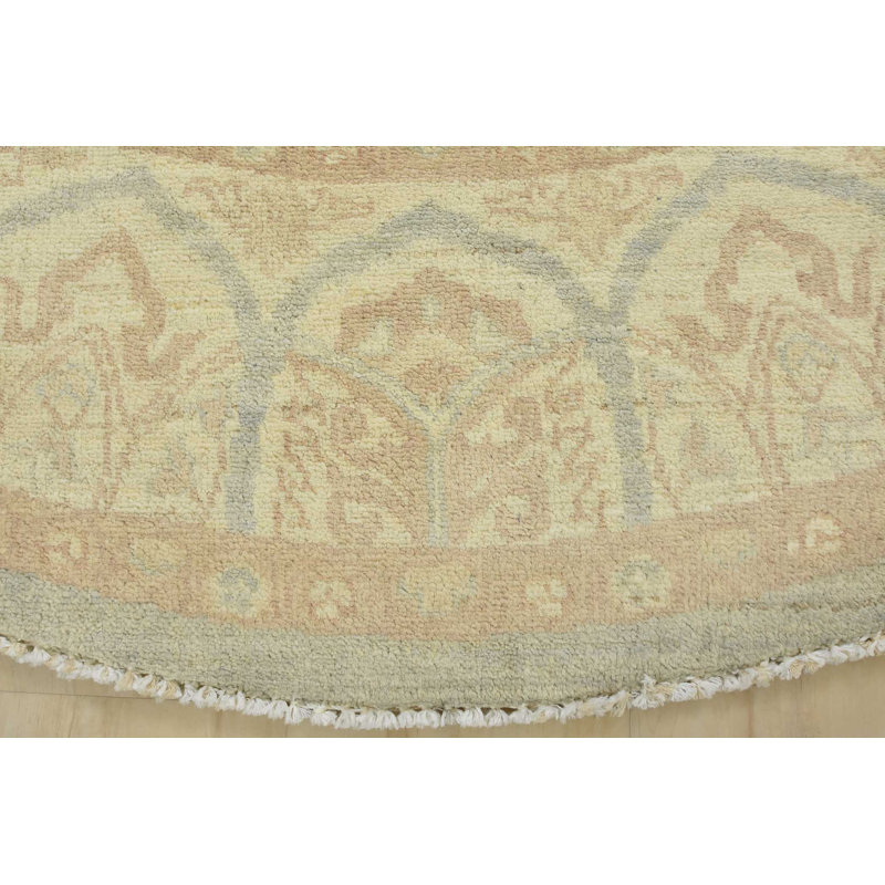 Tapis unique bleu de 6 pi 1 po x 6 pi 2 po