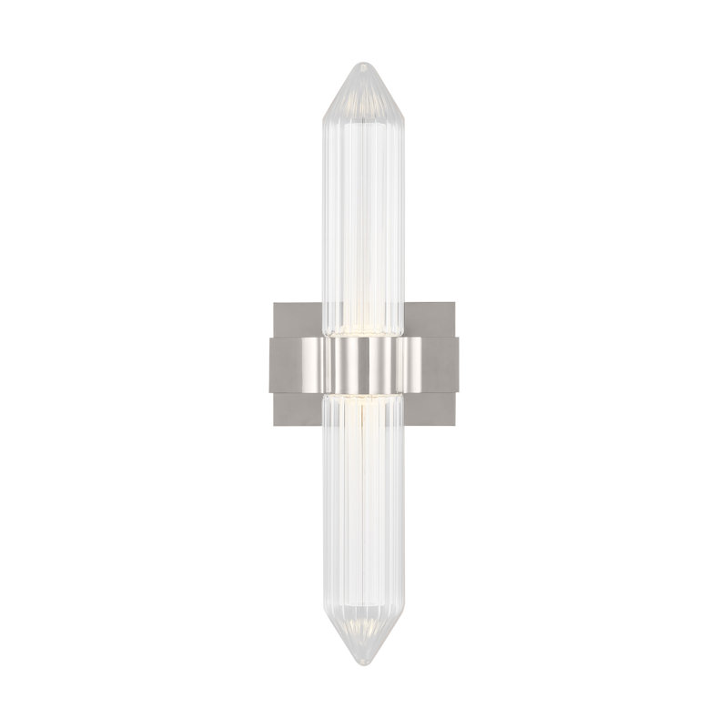 Langston 1 - Light LED Bath Sconce, Polished Nickel