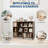 Cube Bookshelf Organizer, Freestanding Open Bookcase with Leg Base for Home Office, Living Room, Bedroom-1001741367