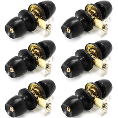Keyed (Entry) Round Knob